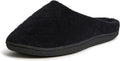 Women's Terry Clog House Shoes - Memory Foam Insole with Regular and Wide Width Sizing for Indoor Wear - 8 Wide